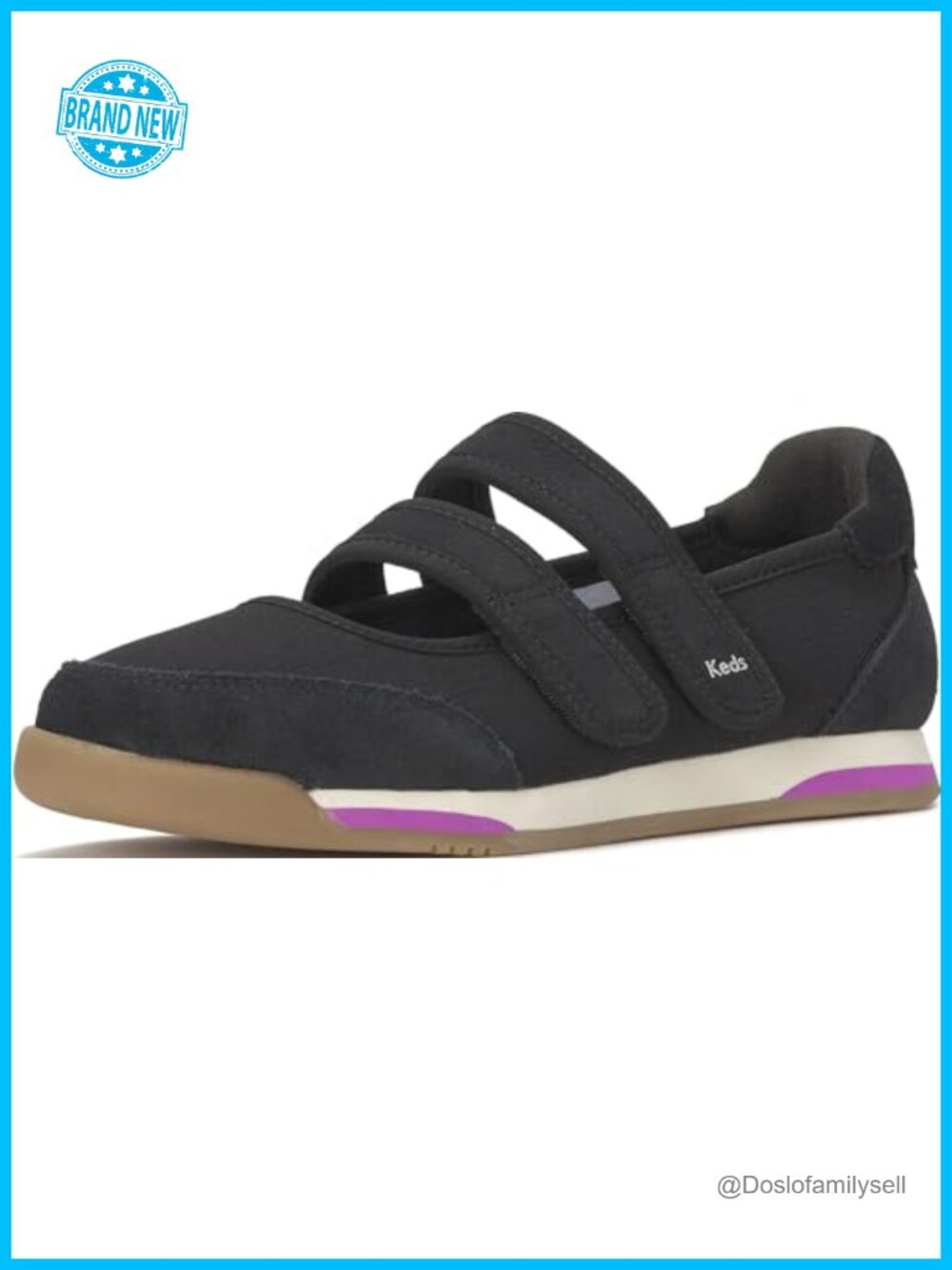 Keds Revival Mary Jane Sneakers Textile Suede Arch Support Casual